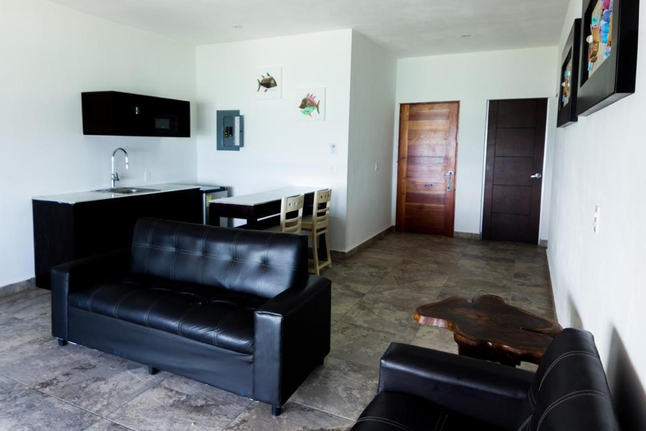 Penthouse With Roof ,Frente Al Mar By Blue Reef! Appartement Mahahual Buitenkant foto