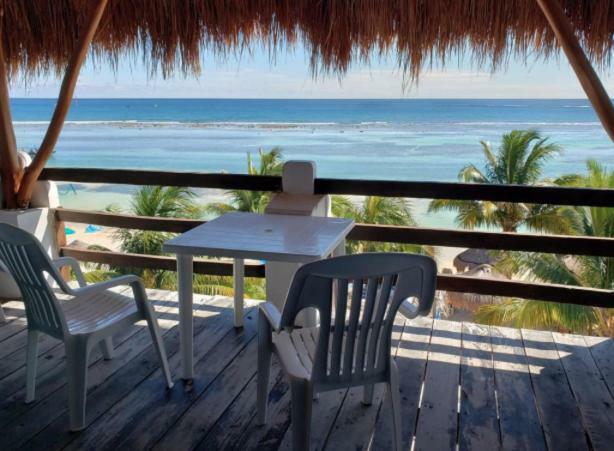 Penthouse With Roof ,Frente Al Mar By Blue Reef! Appartement Mahahual Buitenkant foto