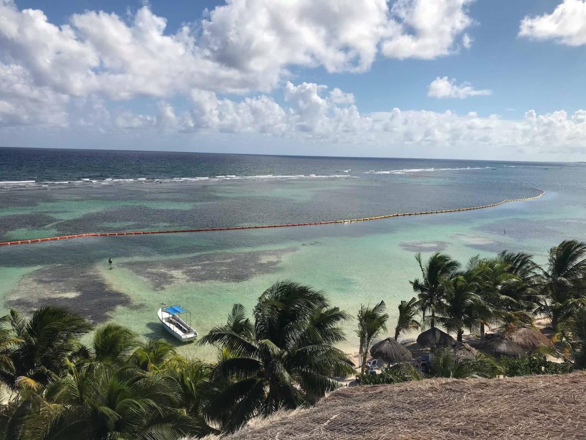 Penthouse With Roof ,Frente Al Mar By Blue Reef! Appartement Mahahual Buitenkant foto